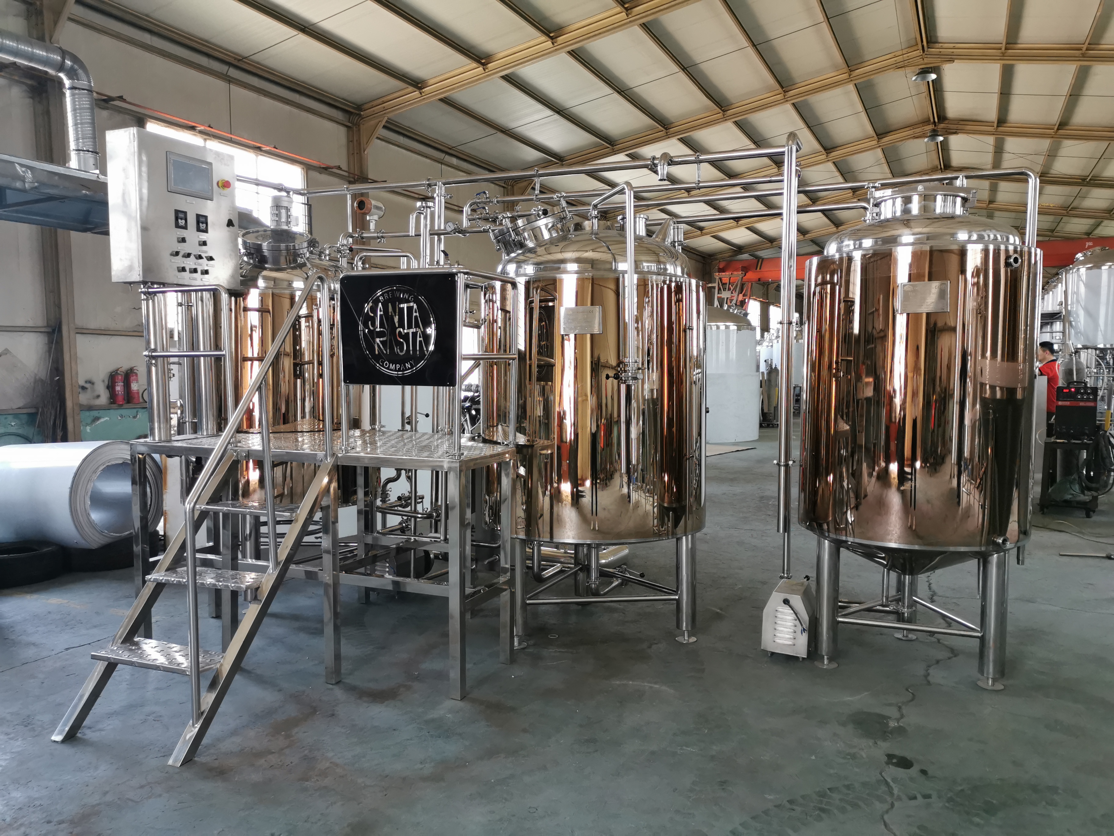 济南中德啤酒设备有限责任公司设备展示