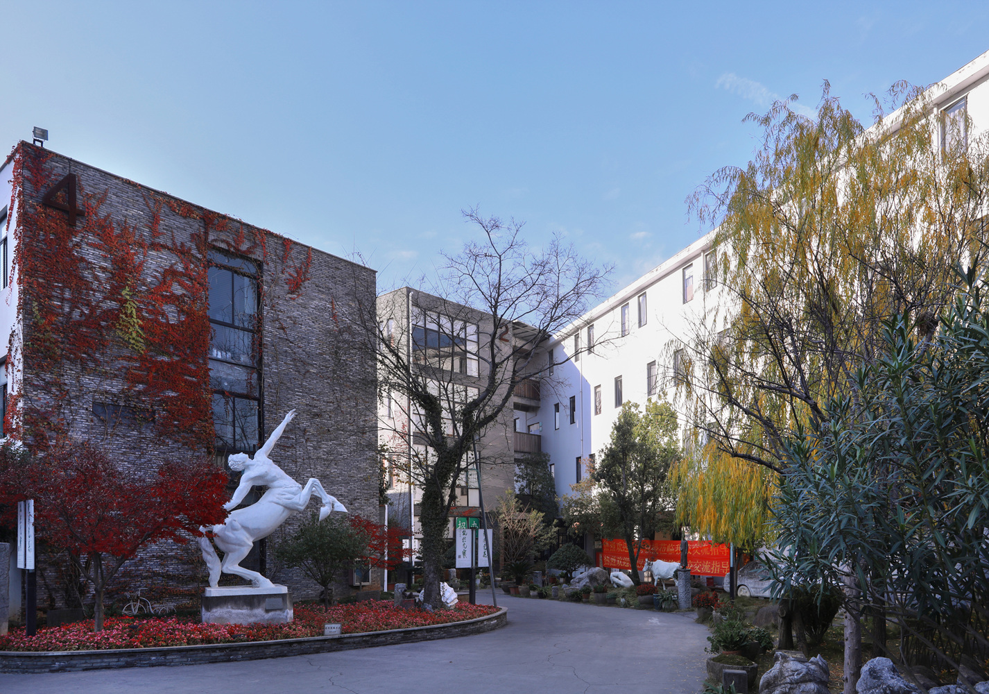 孪生画室教学场景