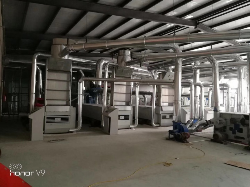 济南鑫金龙机械有限公司分梳机设备展示