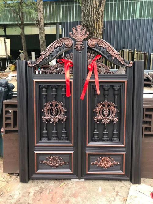 北京鸿翔门业铝艺门展示