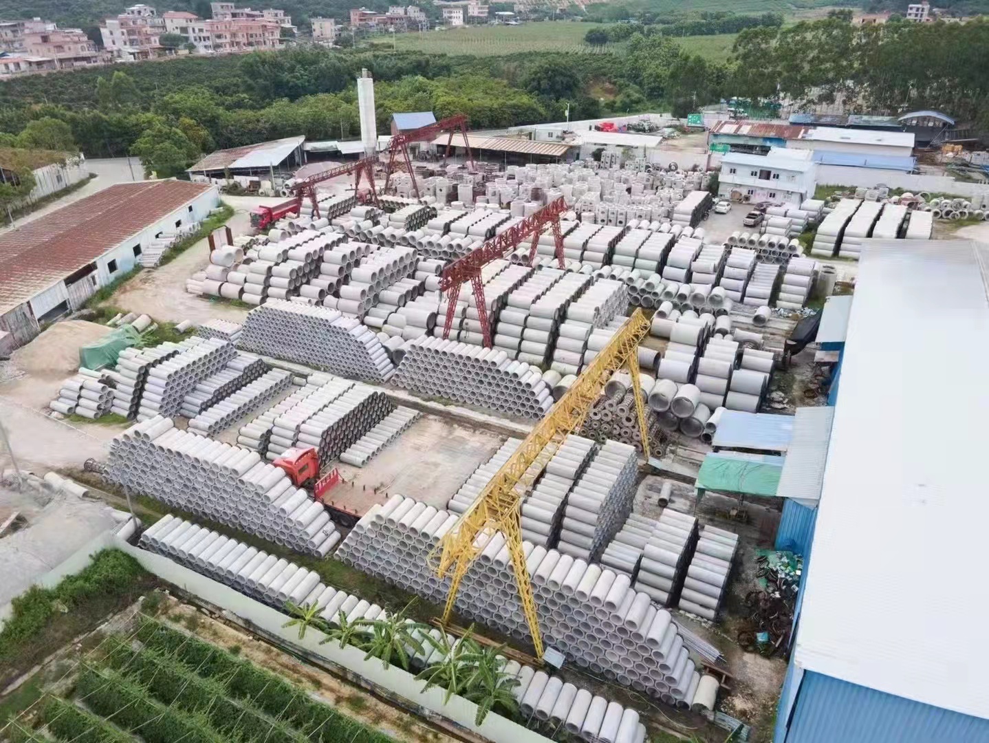 广州安基水泥制品生产场景