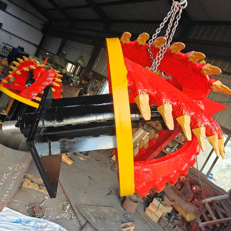 绞吸式抽沙船绞刀头