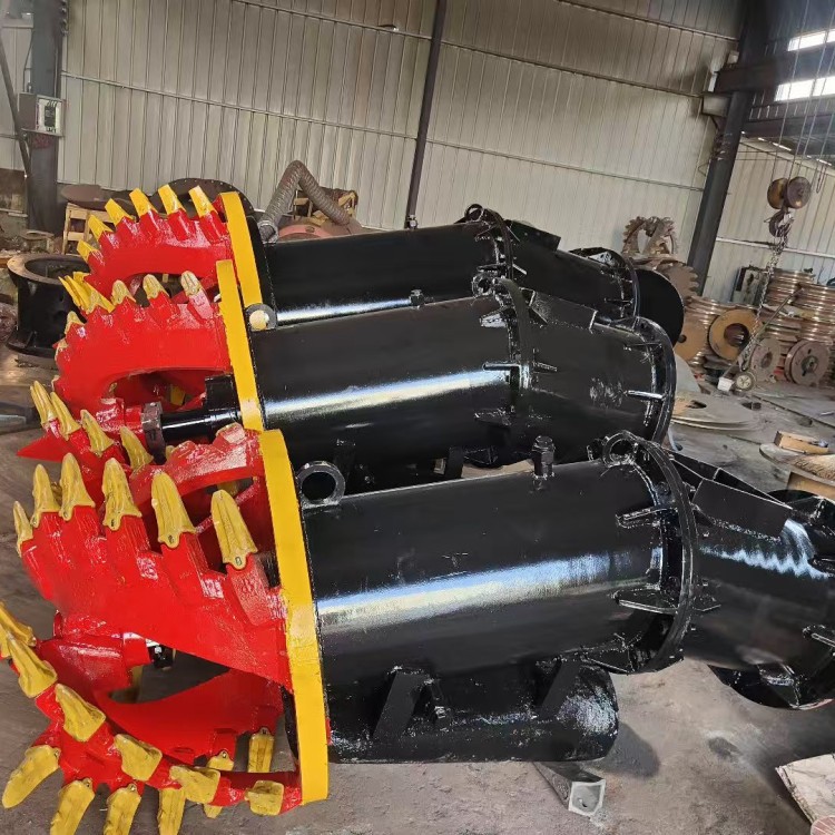 绞吸式挖泥船绞刀头