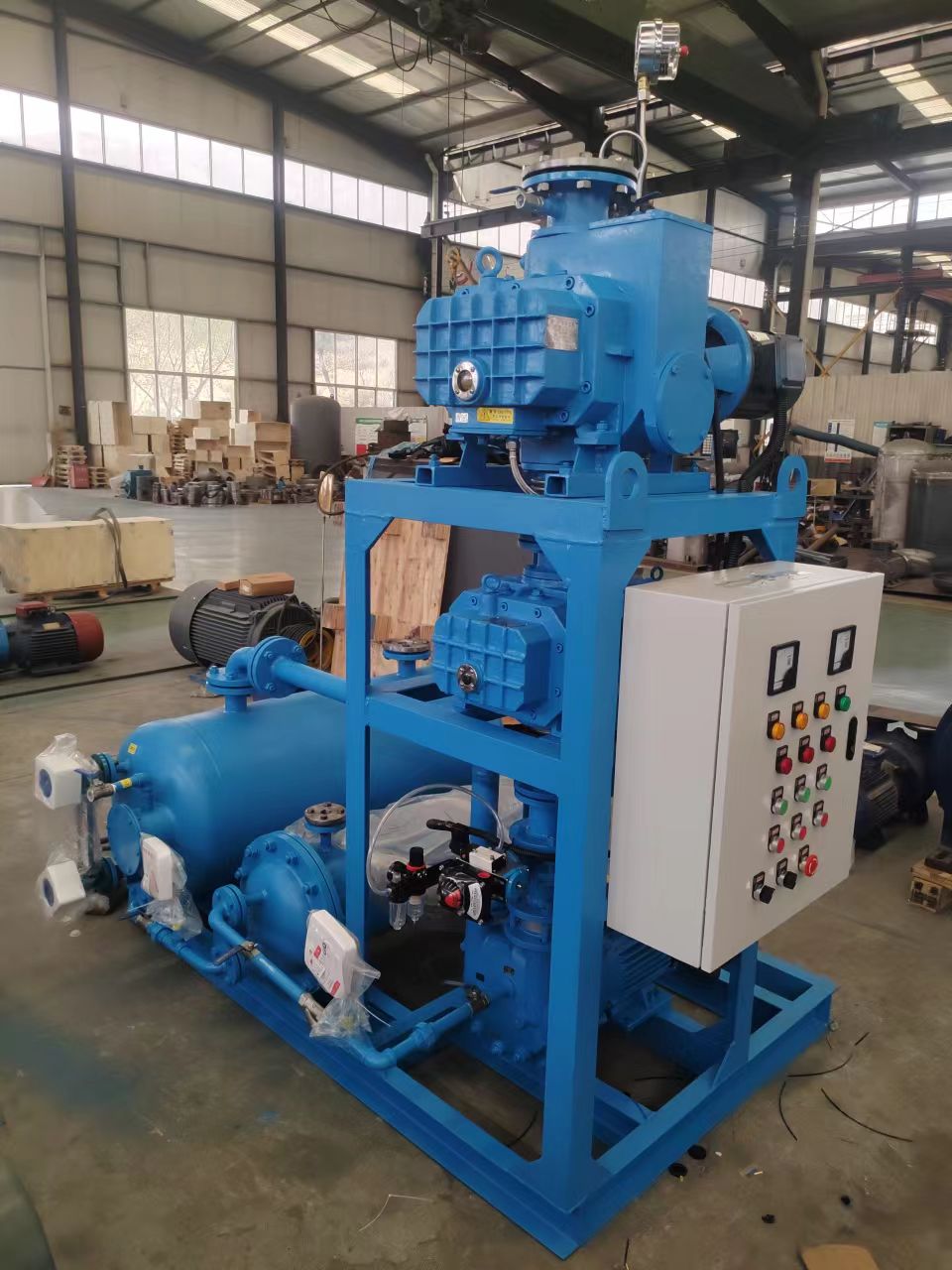 淄博双环真空泵厂产品展示