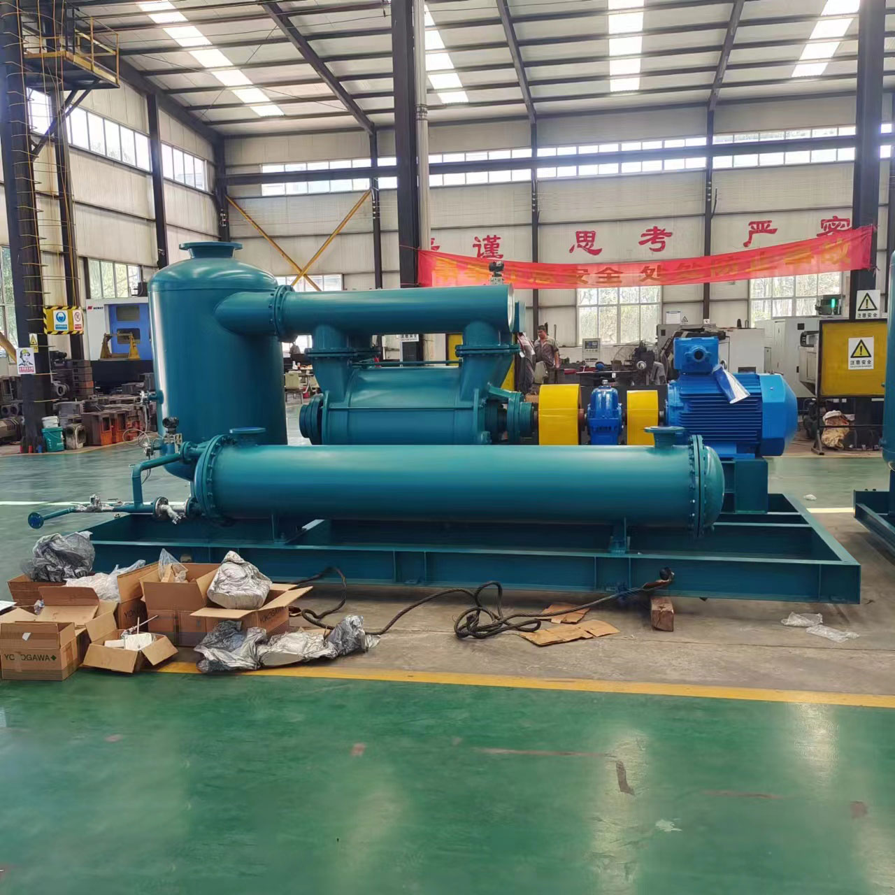 防爆型水环真空泵测试场景