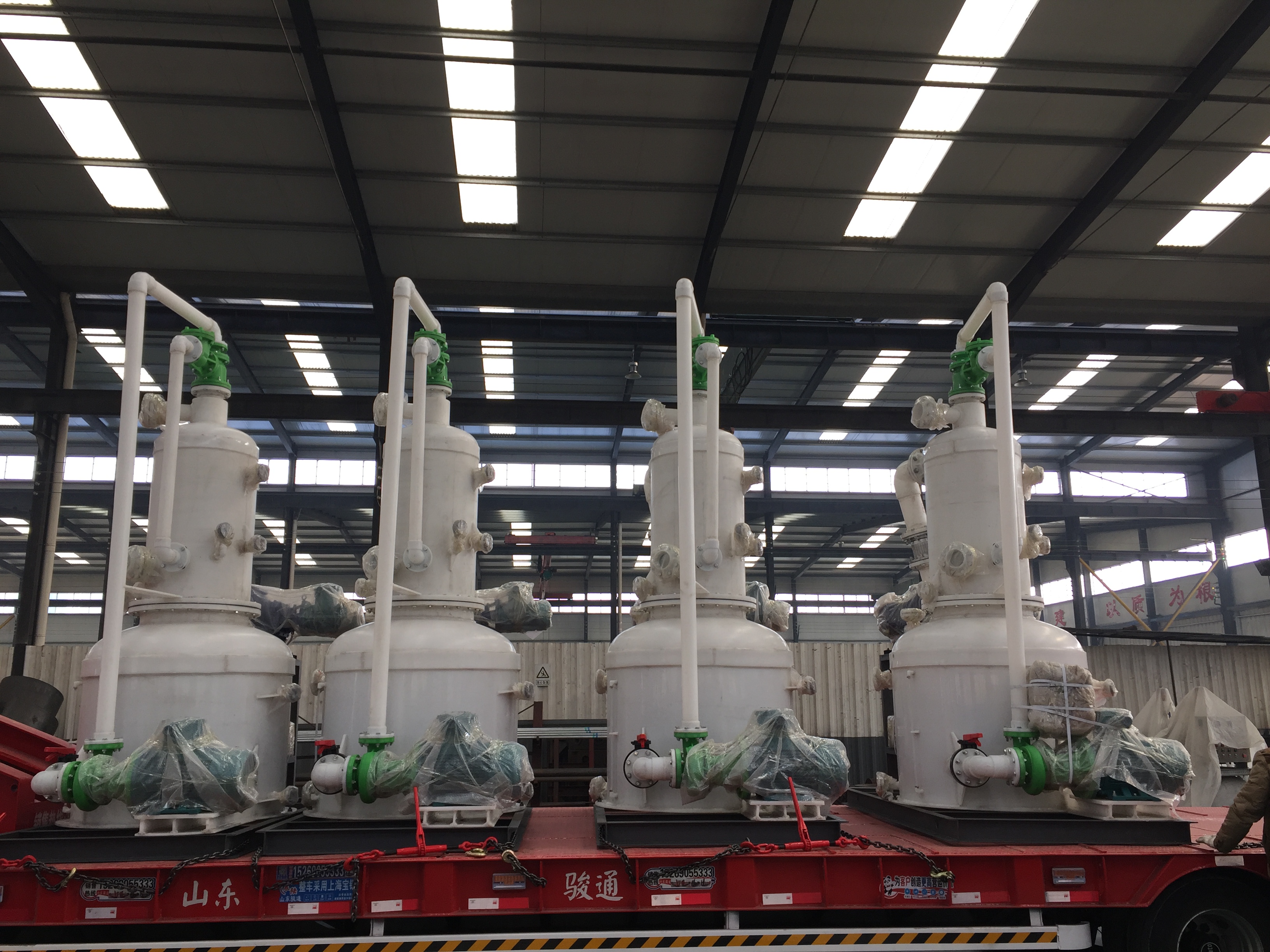 节能真空泵生产现场