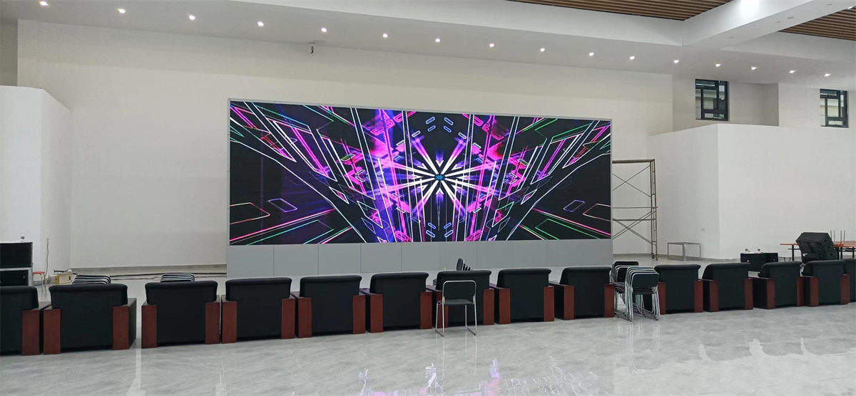 重庆市彩光科技led单色显示屏应用案例