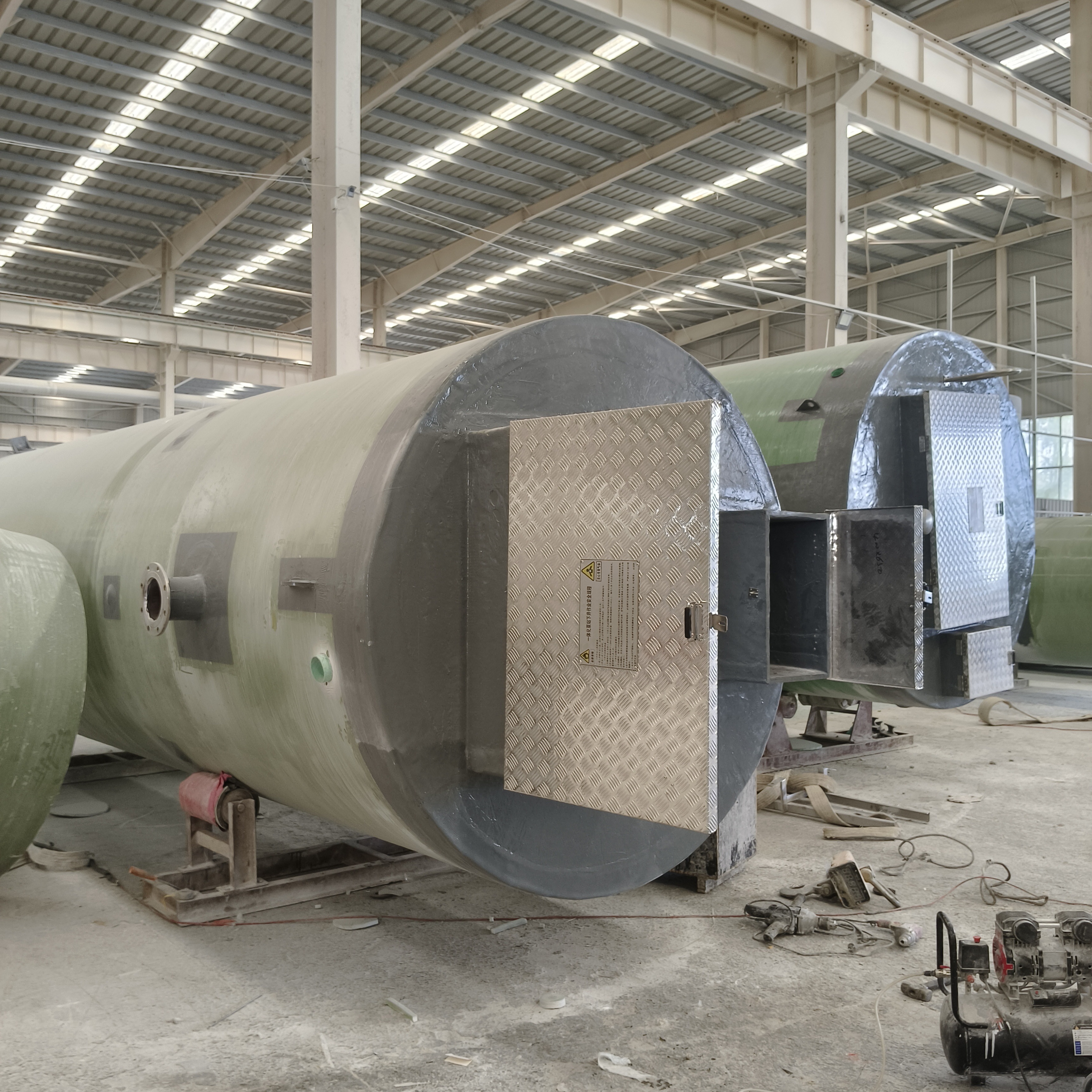 河北汇瀚环保设备有限公司生产车间