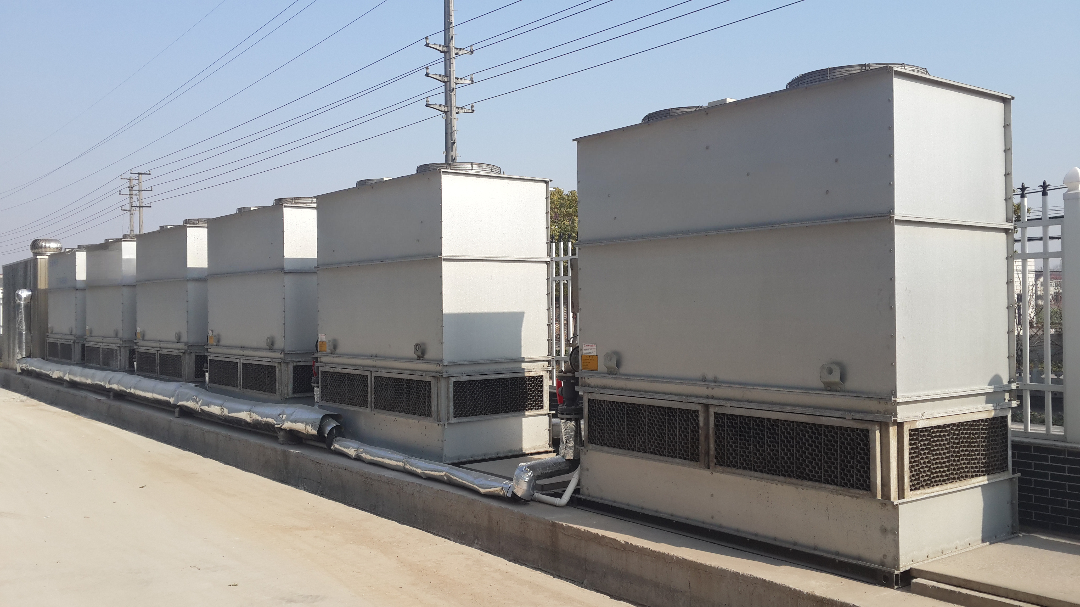 科巨机械冷却塔生产场景