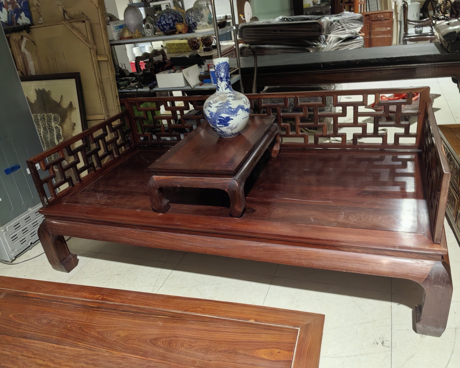 浙江血檀家具回收检测场景