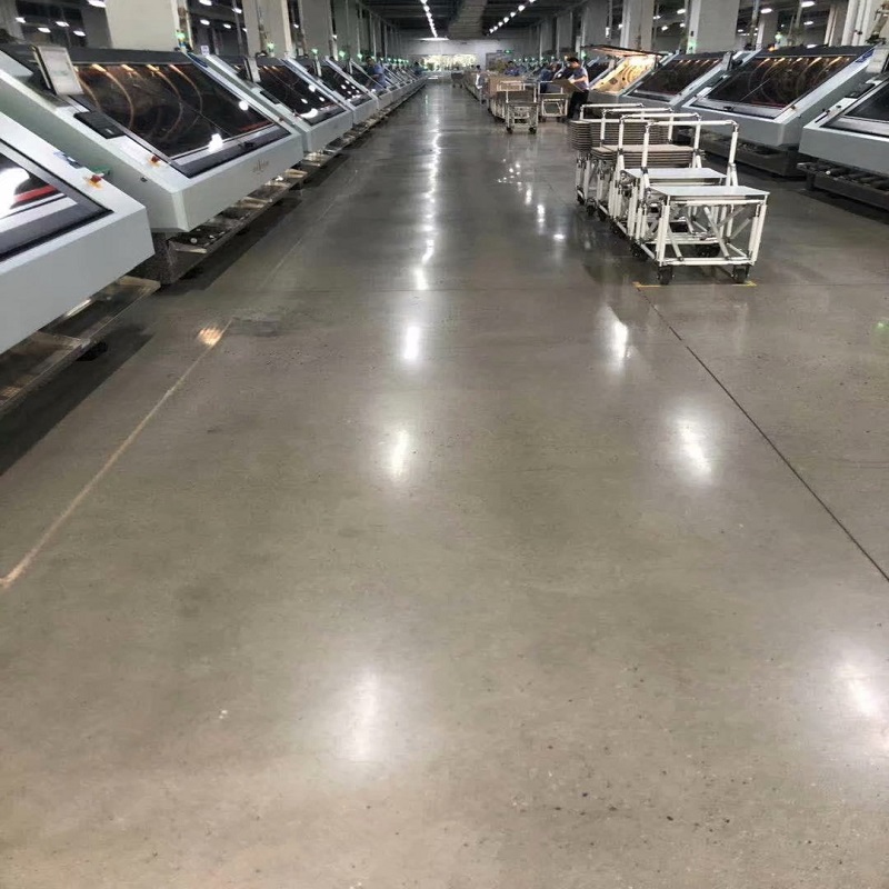 苏州铁牛固化地坪施工流程