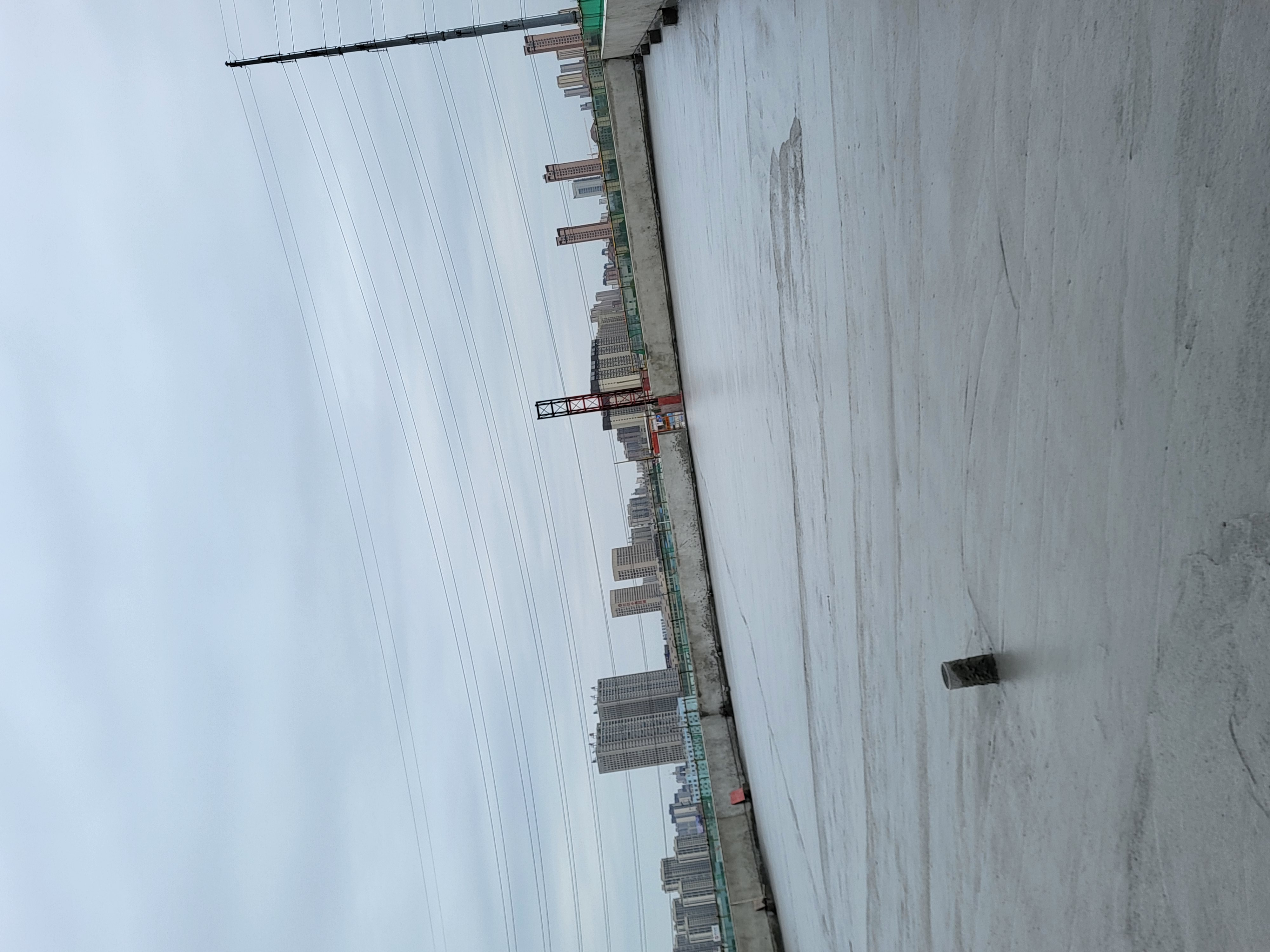 泡沫混凝土施工场景