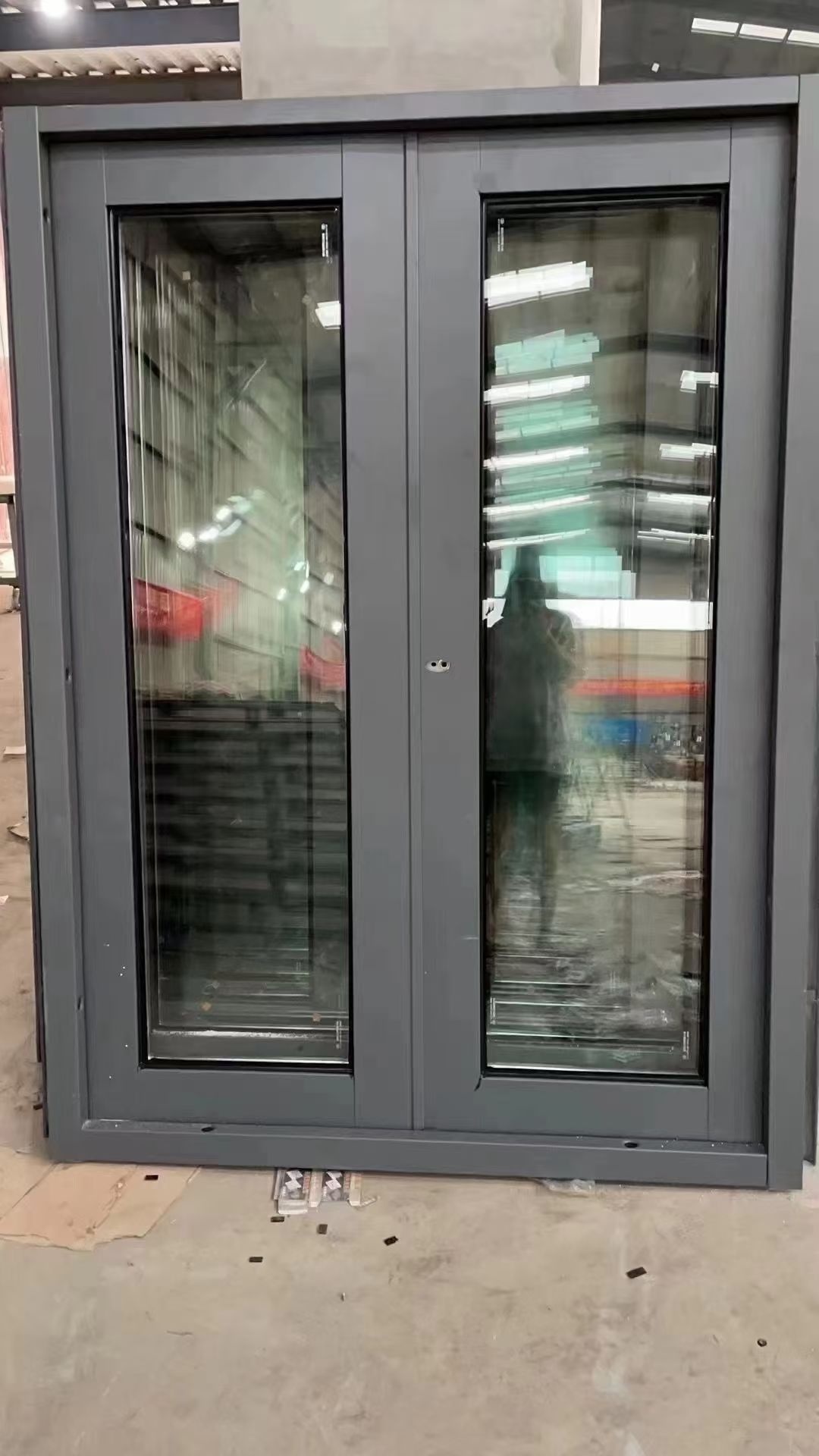 河南德希曼防火隔墙施工场景