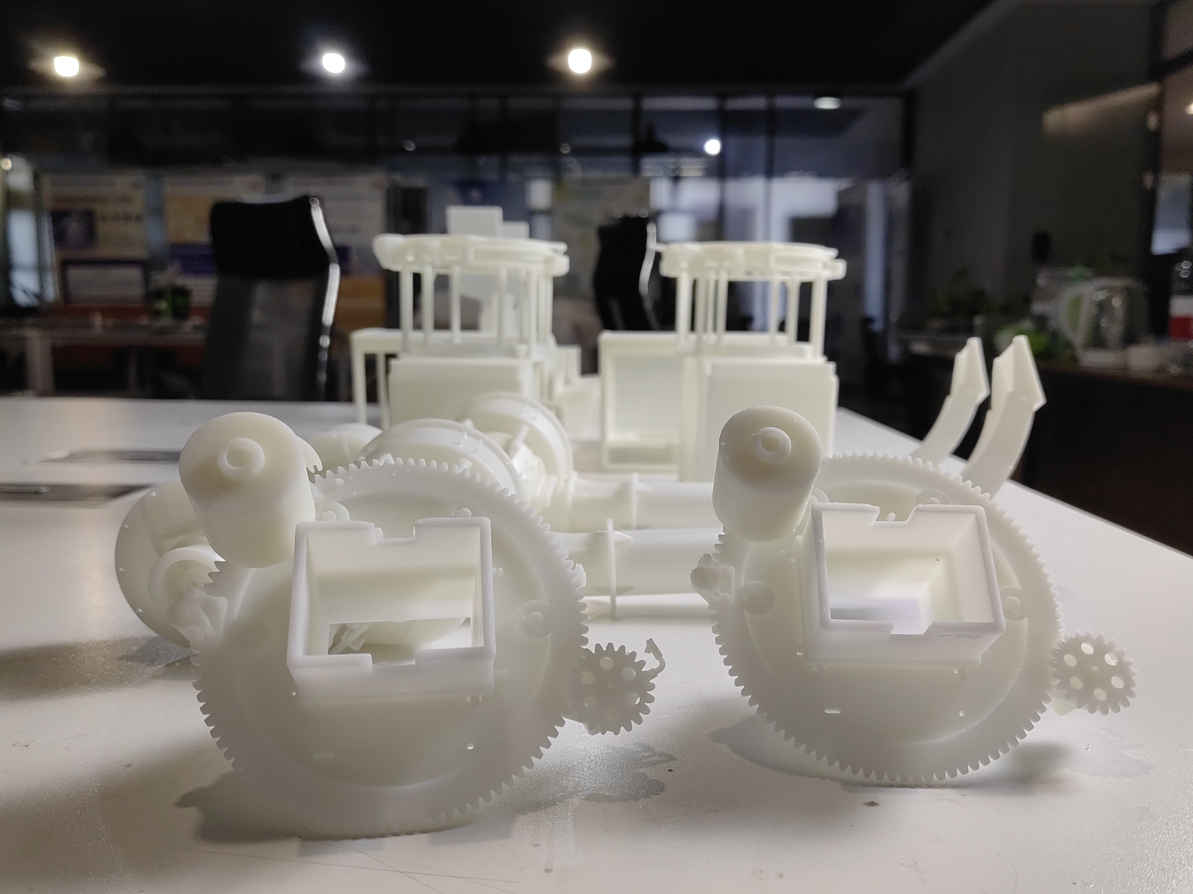 东师青鸟科技产品研发3D打印样品展示