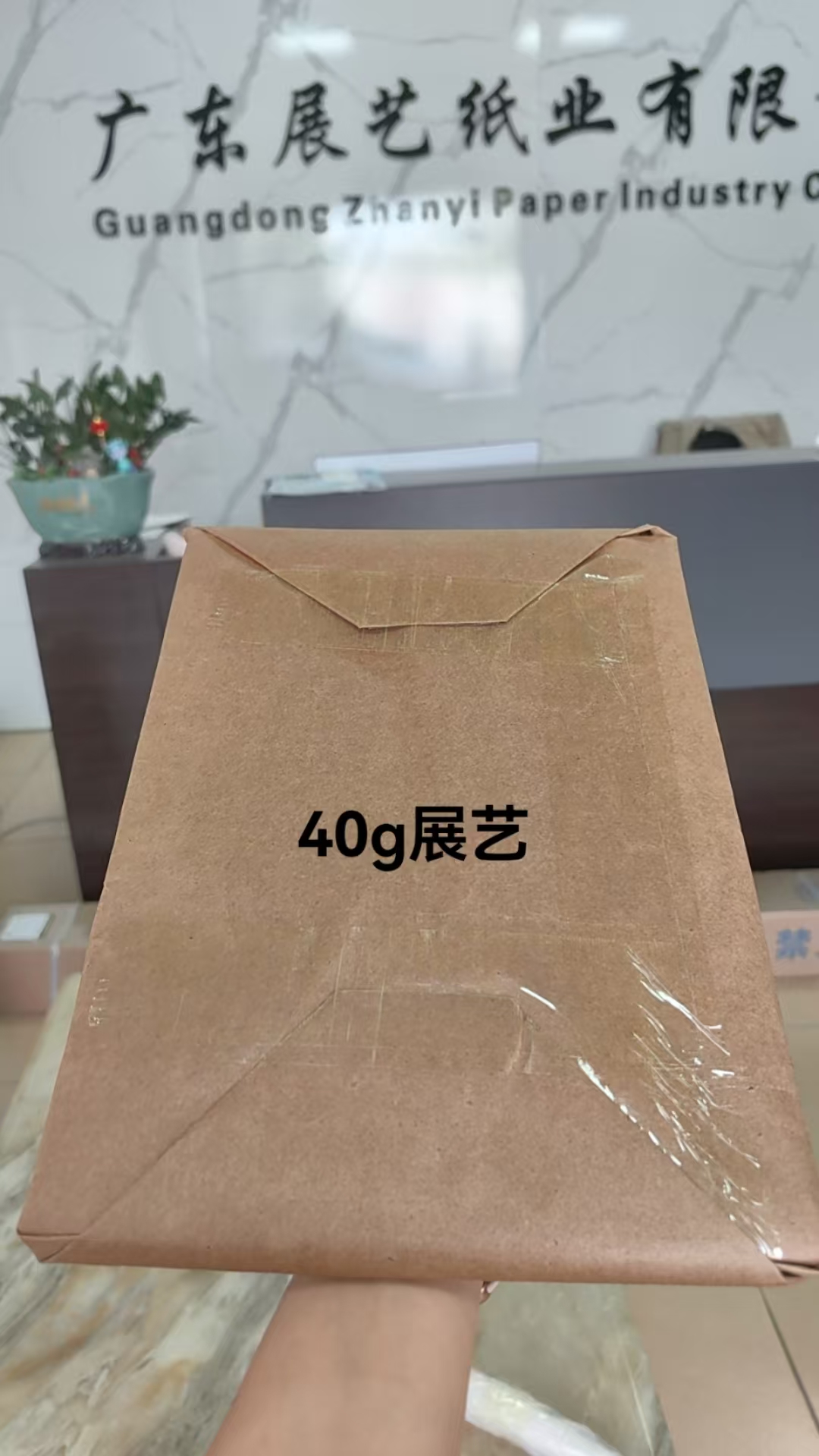 广东展艺纸业生产车间