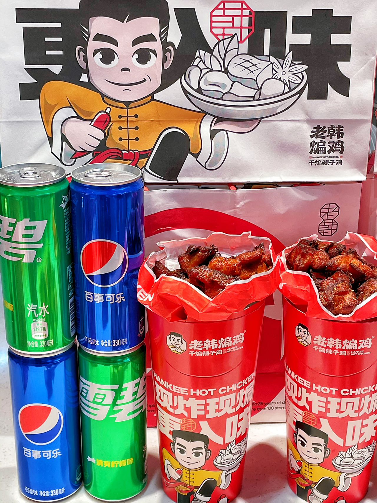 老韩煸鸡门店场景图