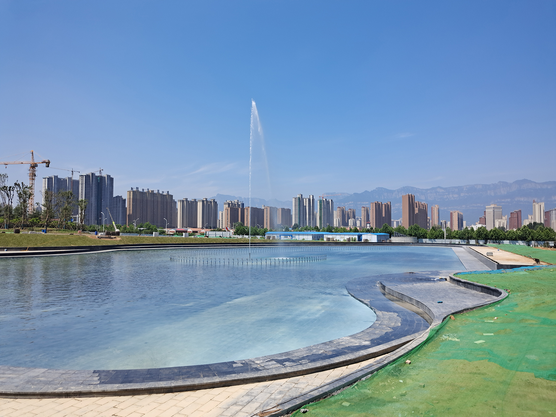 喊泉互动场景