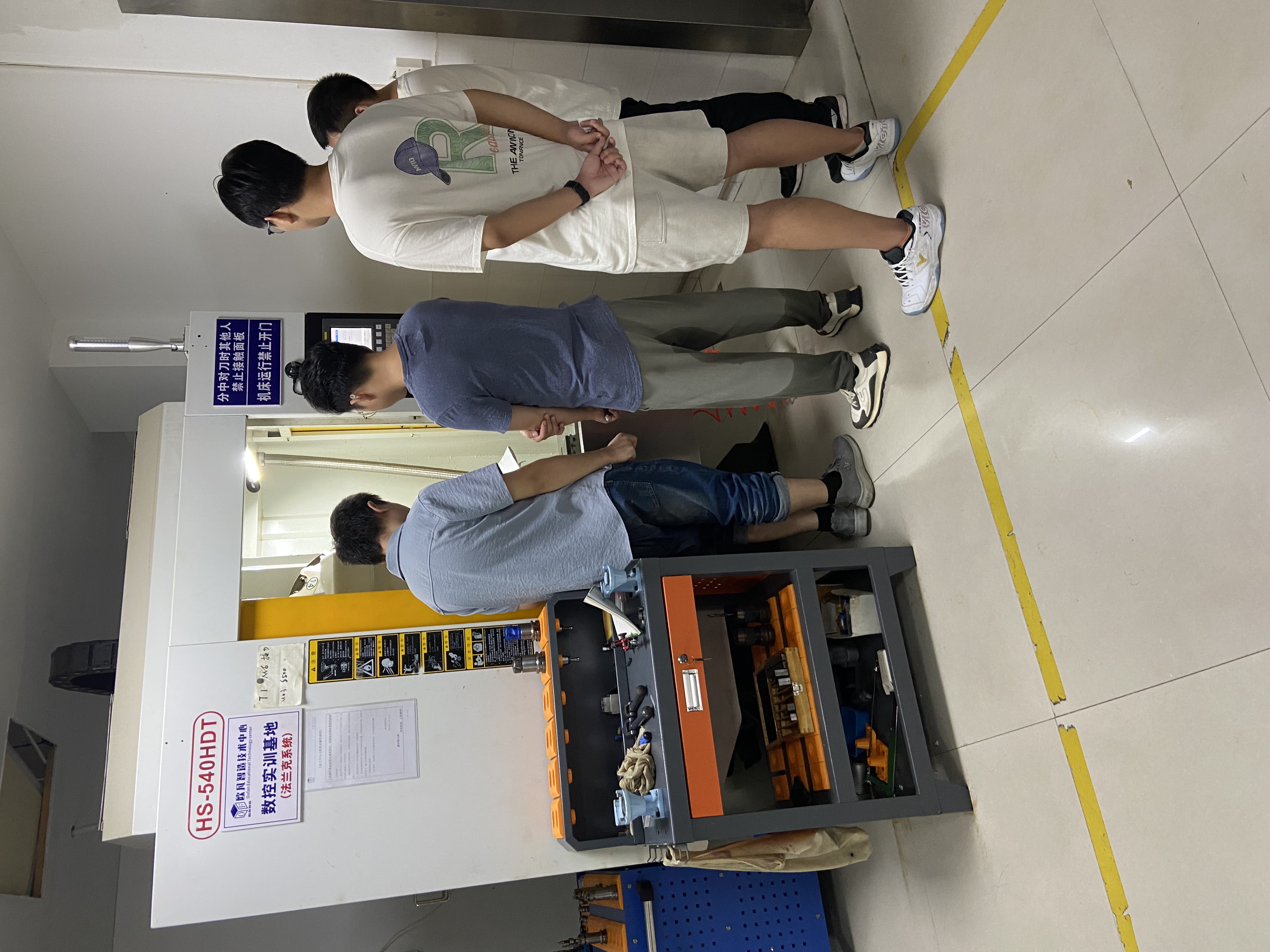 学员实操训练场景