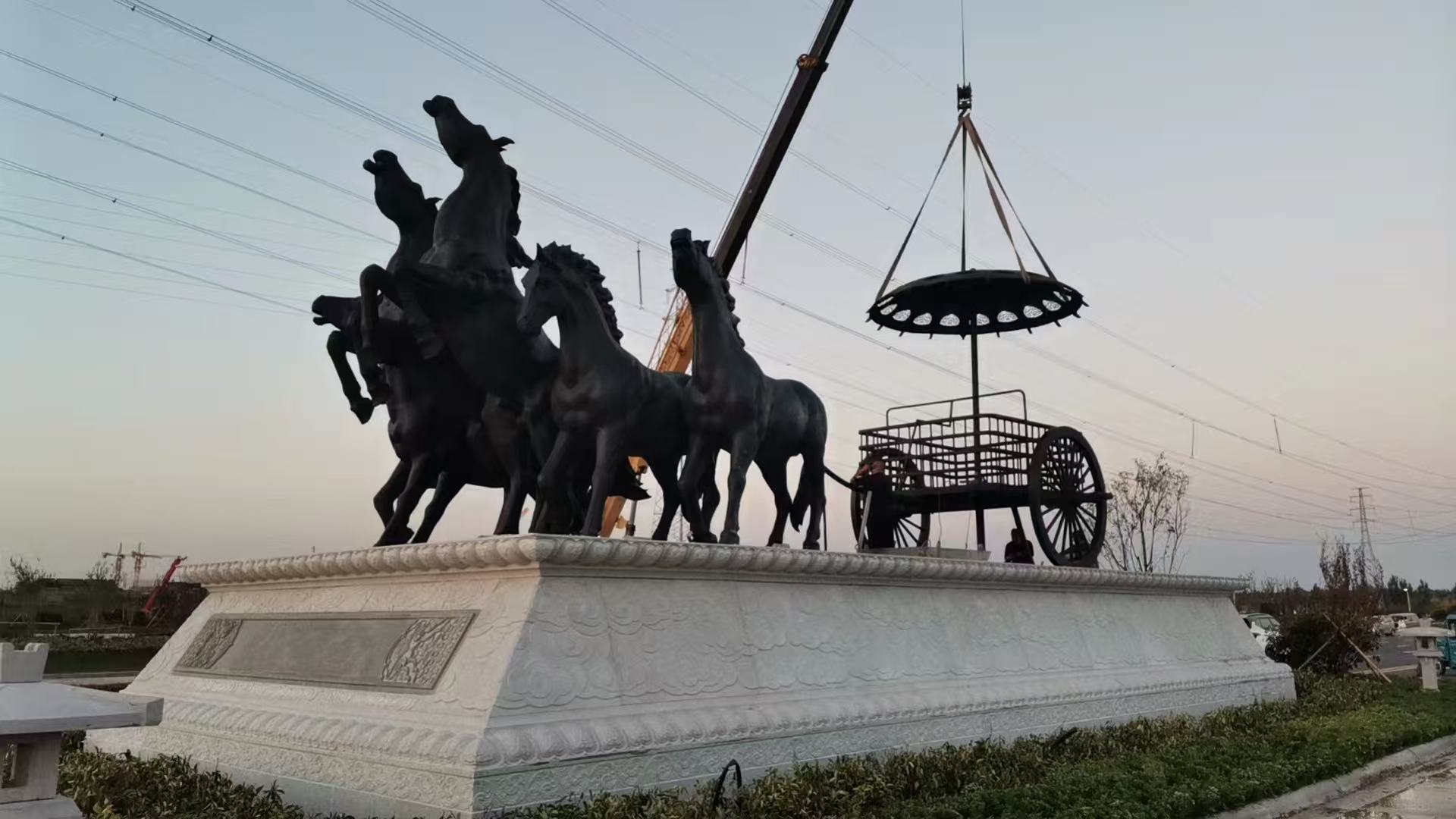 唐县环艺雕塑铜雕作品展示