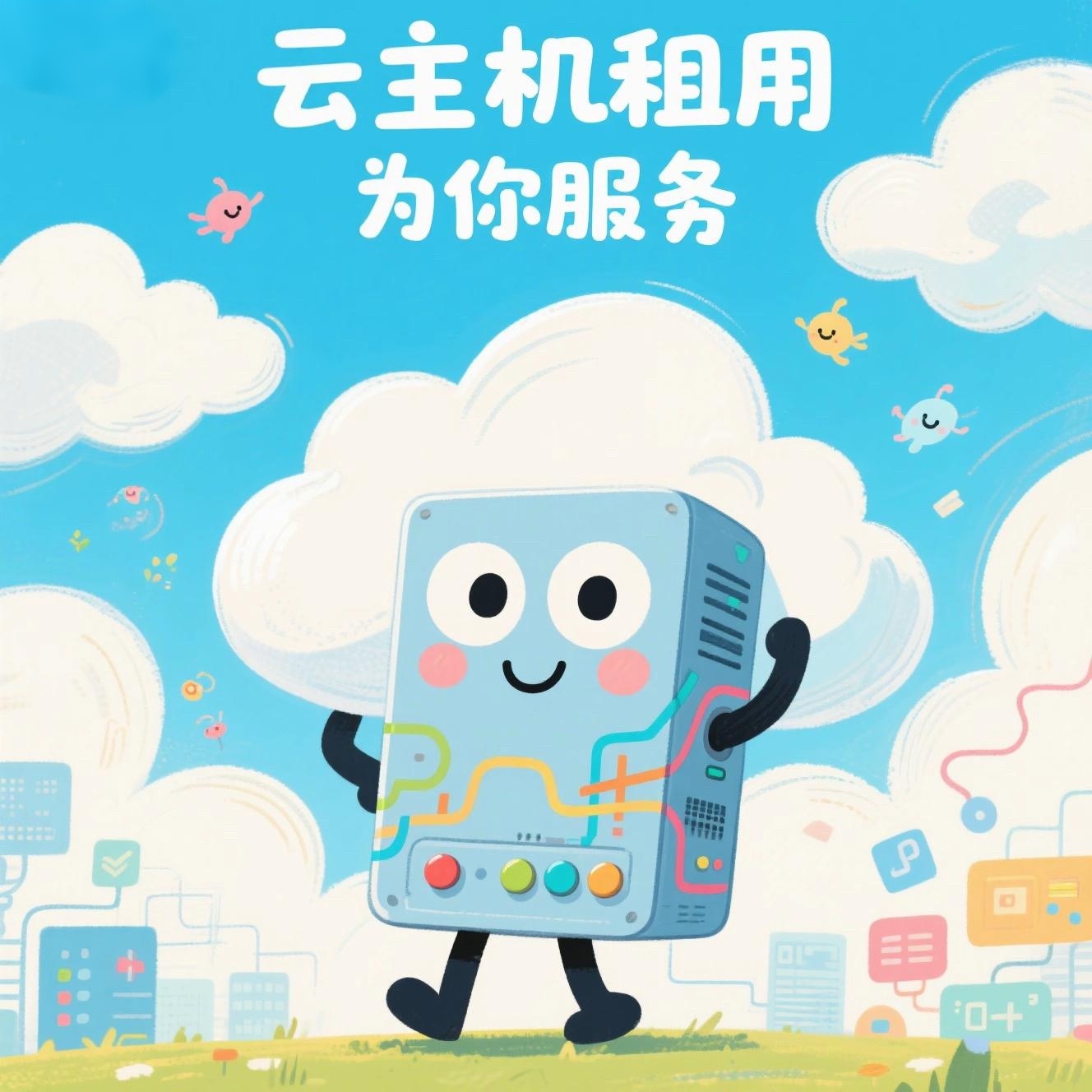 世纪福云云管平台界面