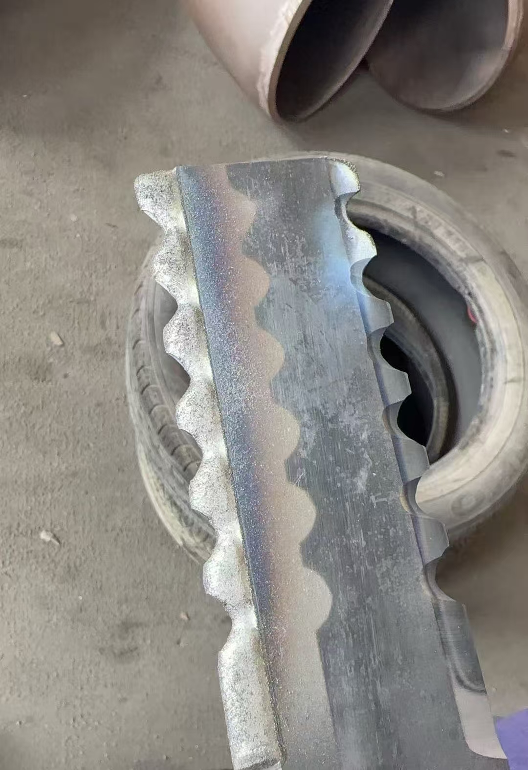 激光熔覆成品展示图