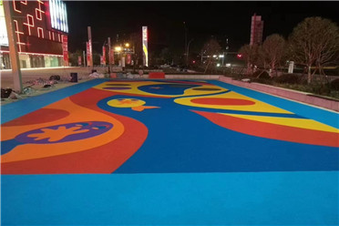 混合型塑胶跑道细节