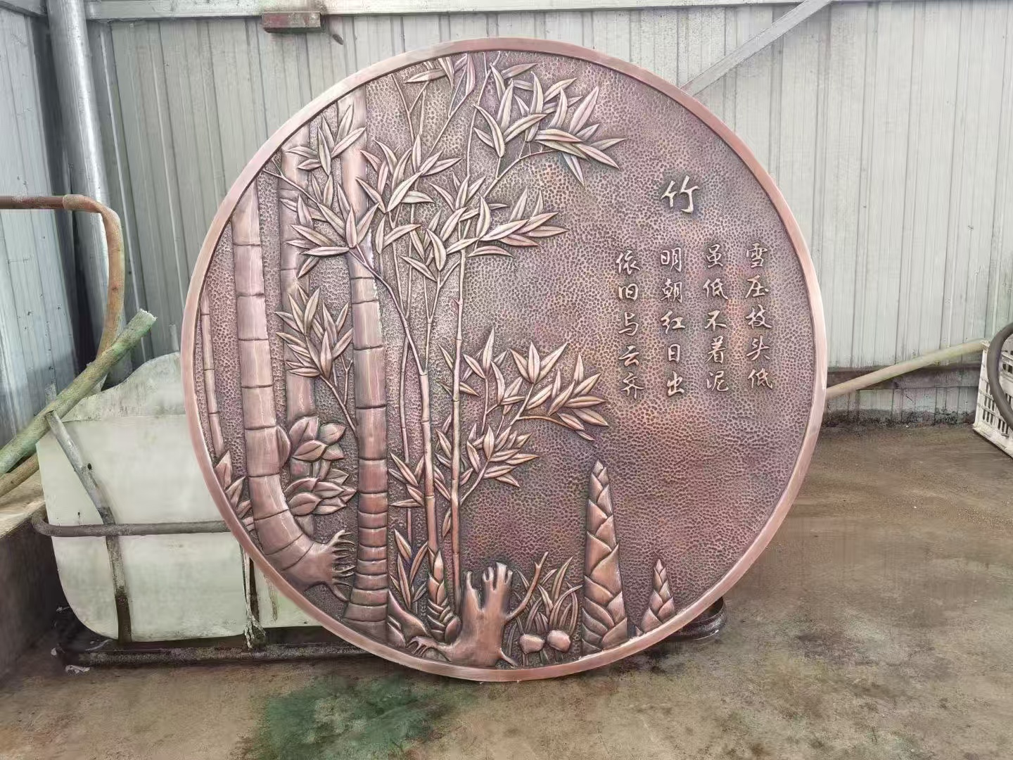 曲阳县隆烨雕塑有限公司生产场景