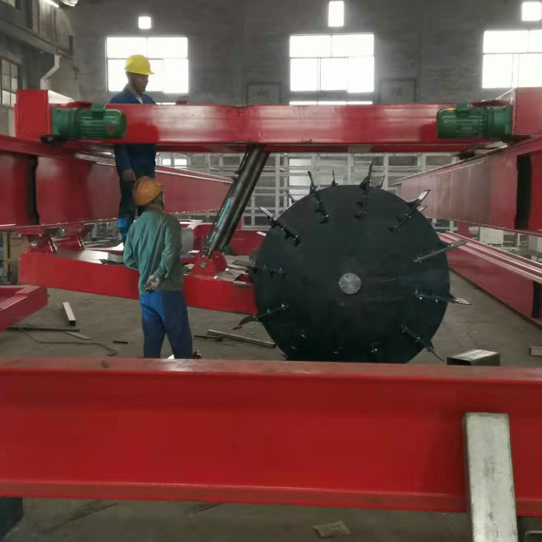 链板式翻抛机车间实拍