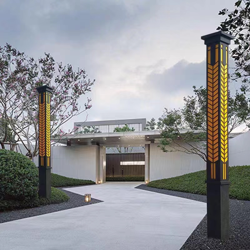 市电路灯安装现场