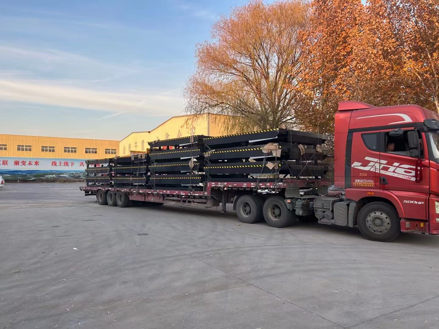 济南济工液压机械有限公司生产场景