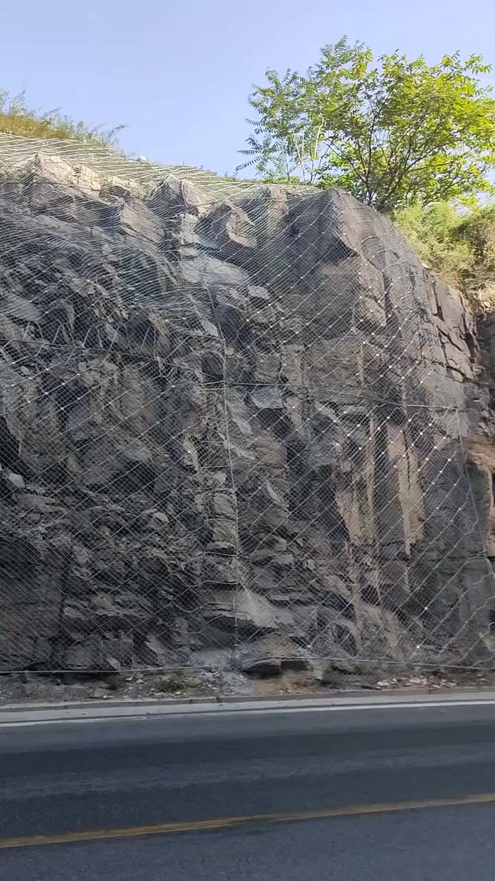 河北华海源柔性防护网展示