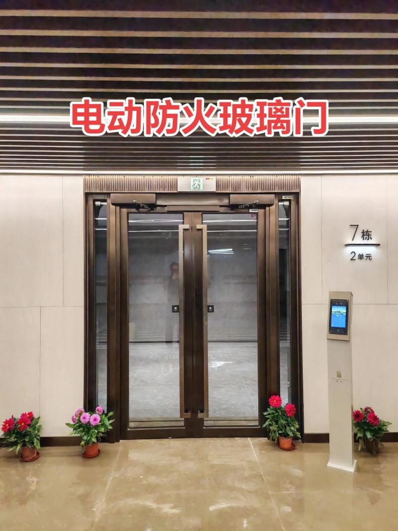 河南德希曼防火科技有限公司防火玻璃门乙级产品图