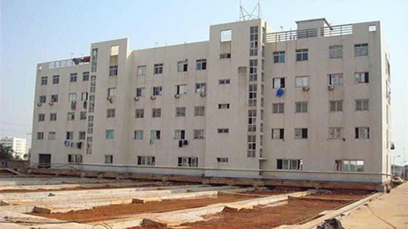 古建筑平移现场