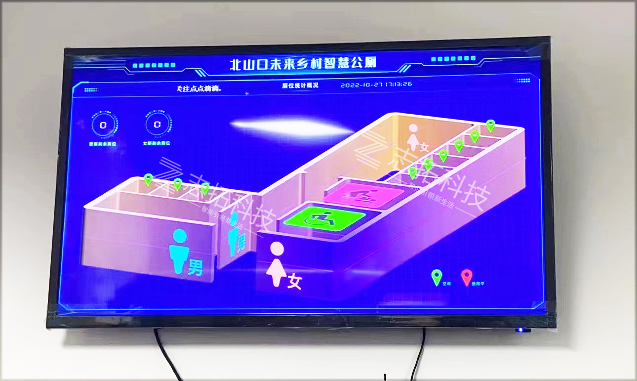 河北志拓科技智慧公厕系统展示图