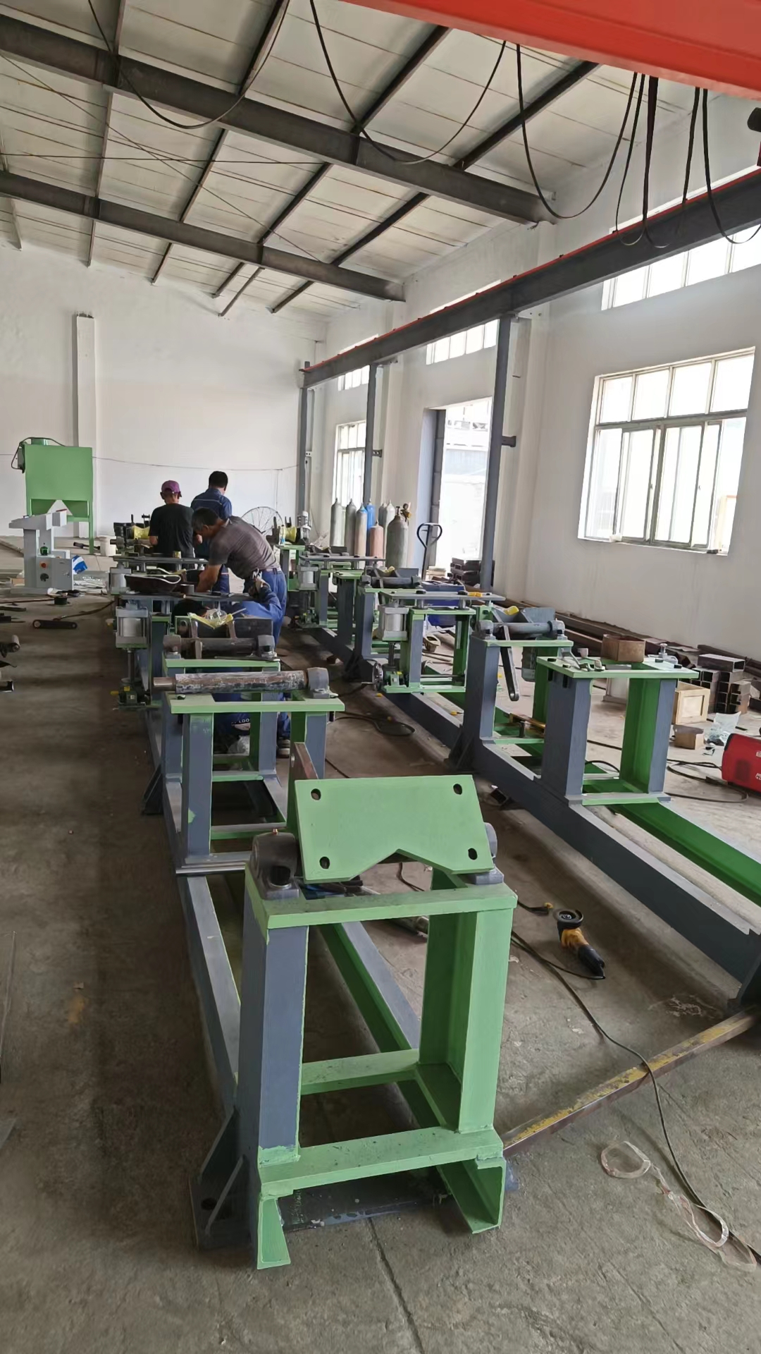 固宇设备生产线示意图