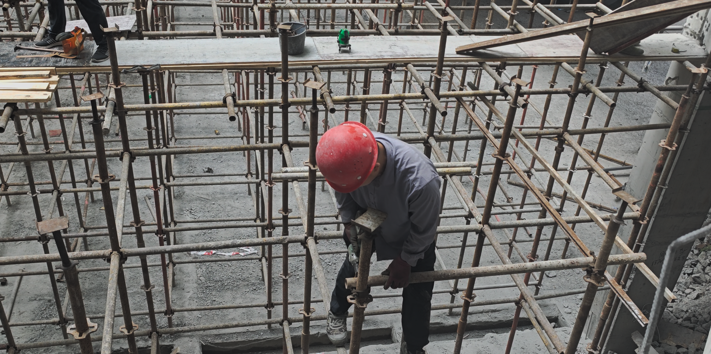 重庆天寿建筑工程有限公司施工场景