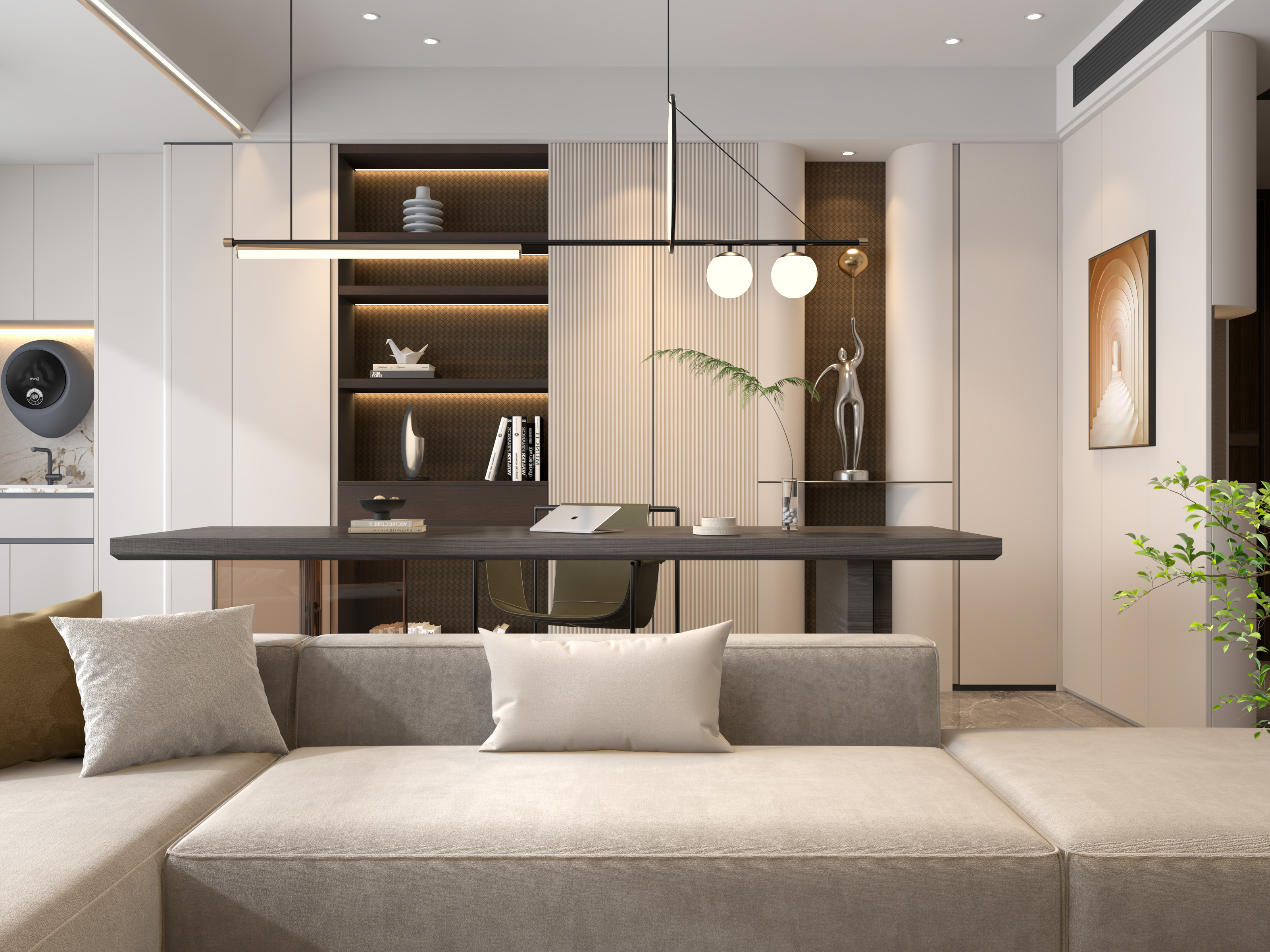 上海拉迷家具衣帽间设计案例图