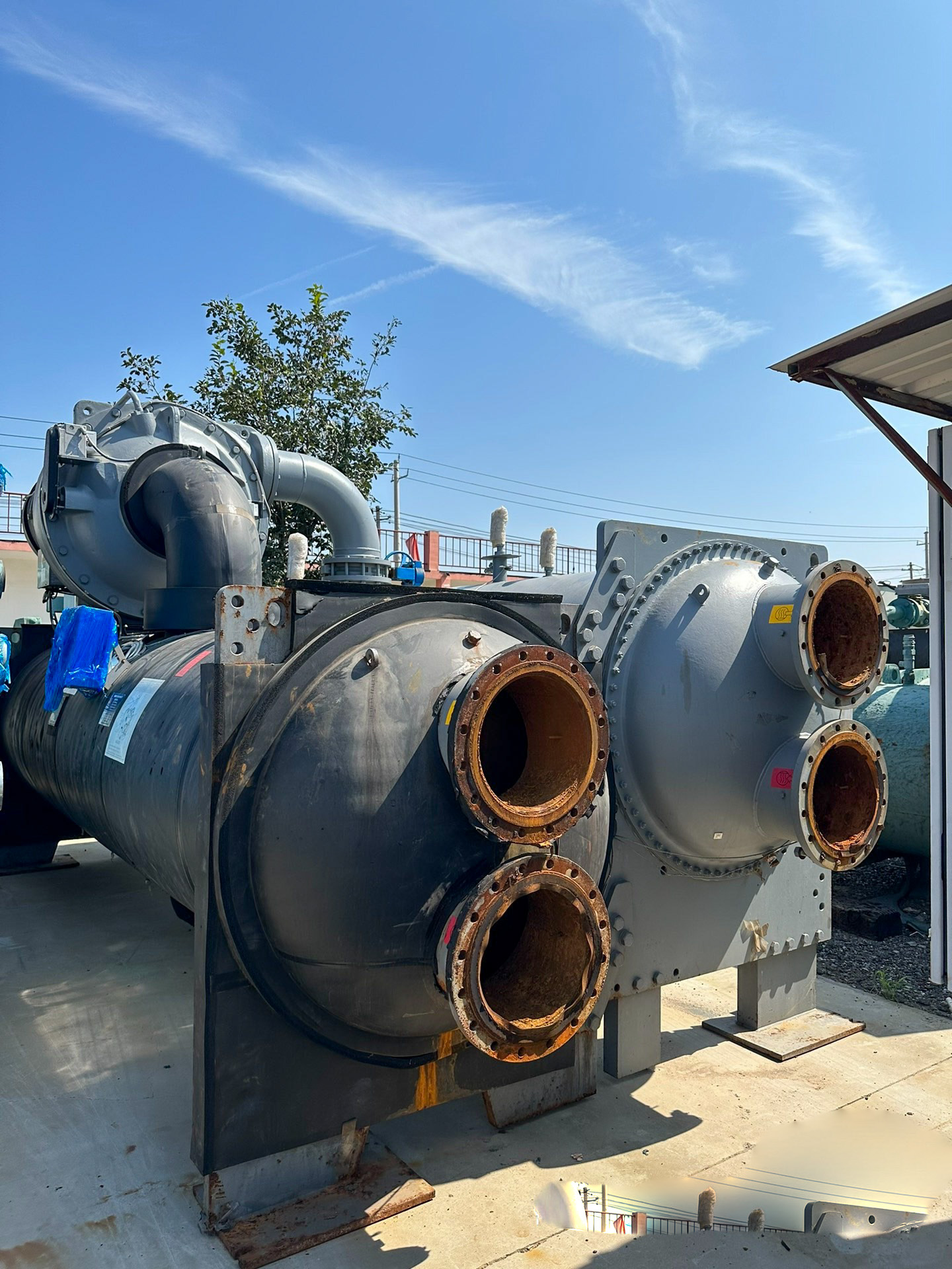 中央空调回收现场