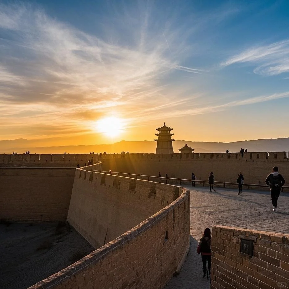 敦煌旅游线路展示图