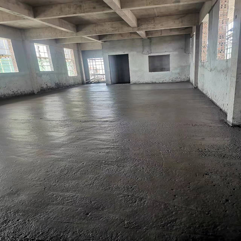 泡沫混凝土施工场景
