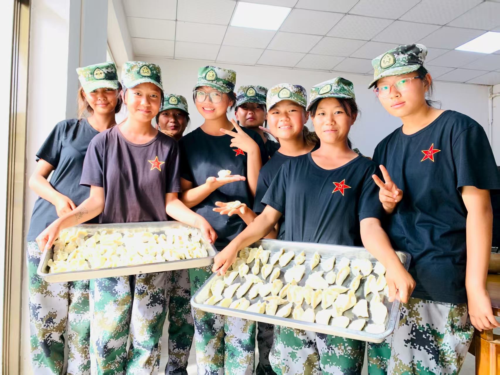 昆明起点养成教育学校活动场景