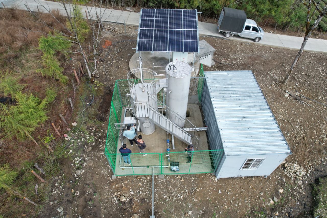 浙江华晨环保一体化净水设备外观