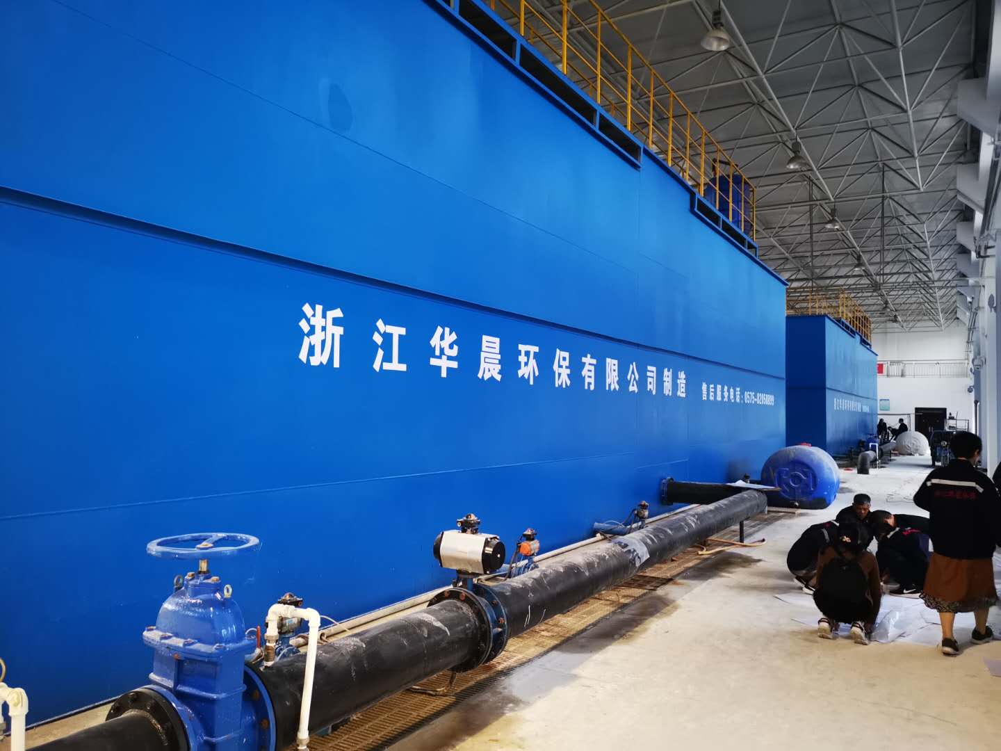 浙江华晨环保生产车间