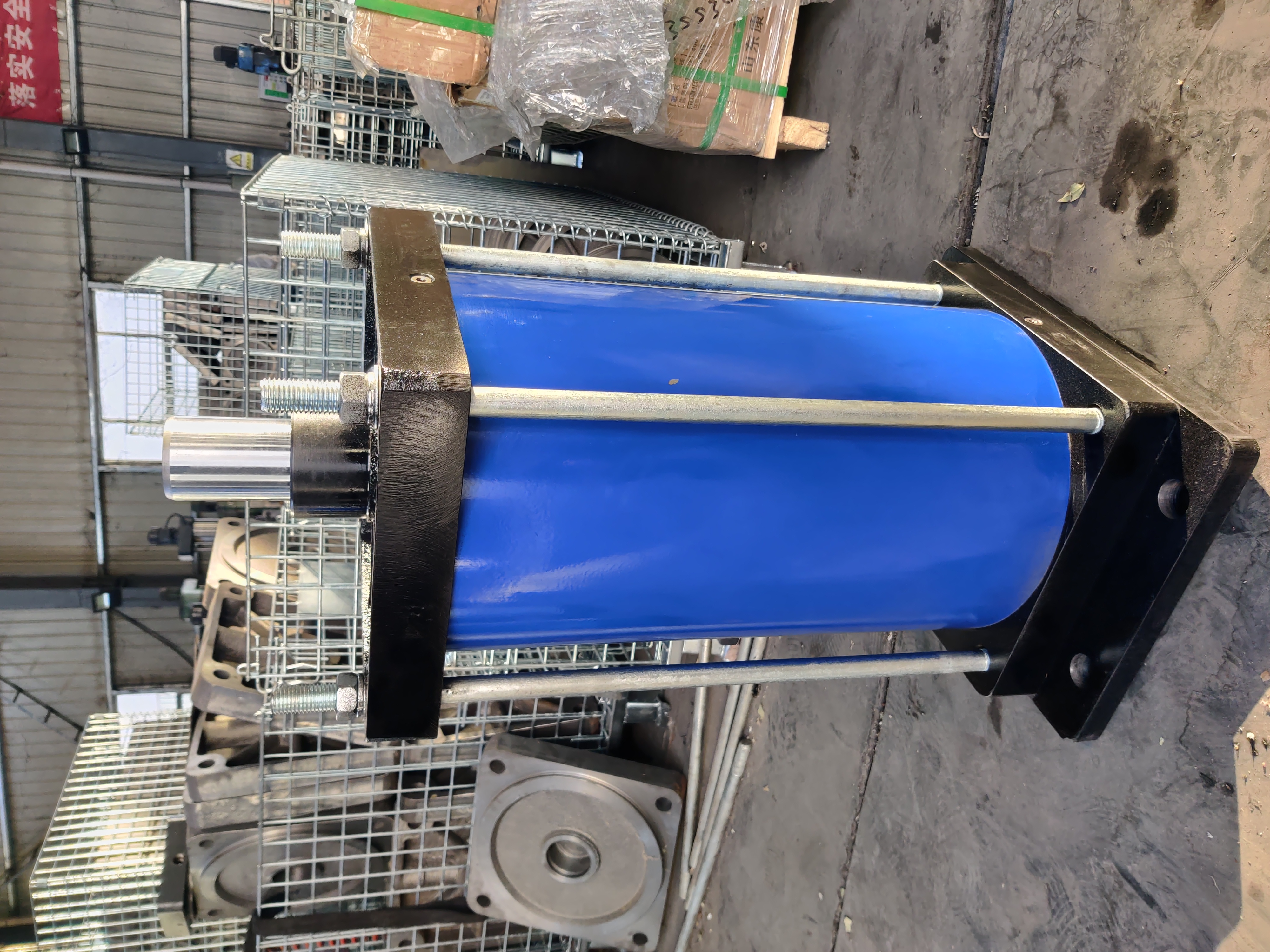 河南开龙气动液压有限公司水冷气缸细节