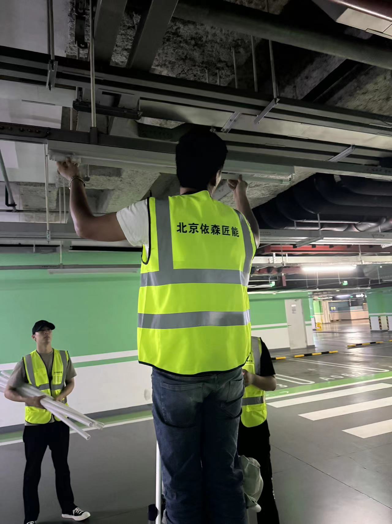 杭州依森匠能智慧照明管理平台界面