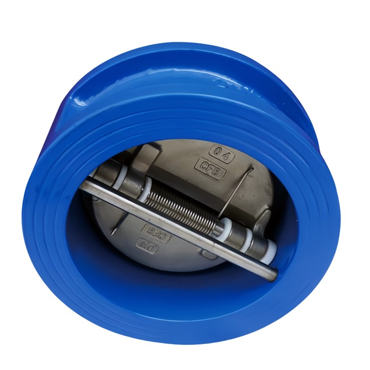 对夹蝶式双瓣止回阀 H76X