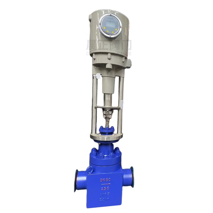 电子式电动高压调节阀 焊接式 锻钢