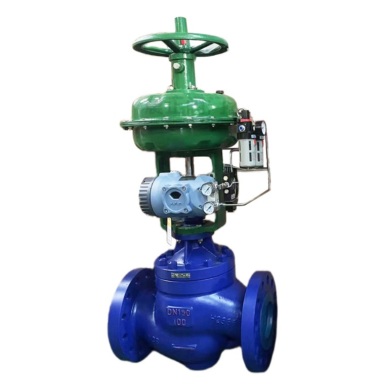 气动套筒调节阀带顶装手轮 ZJHM-16C