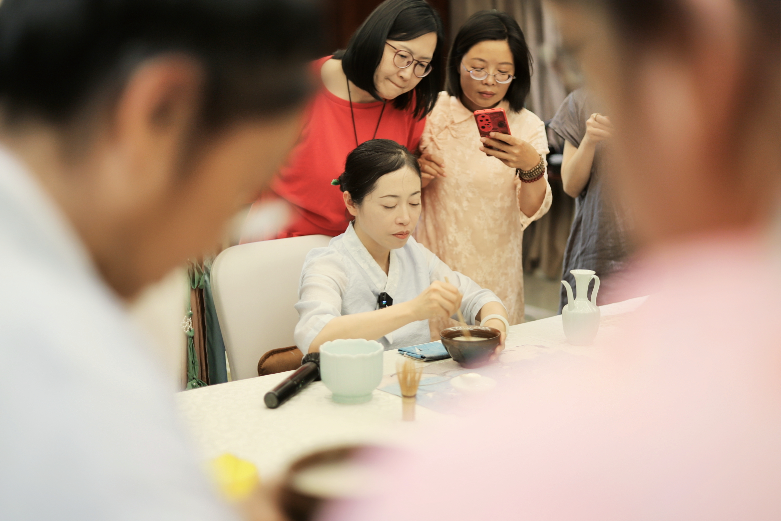 宋联可点茶器具展示