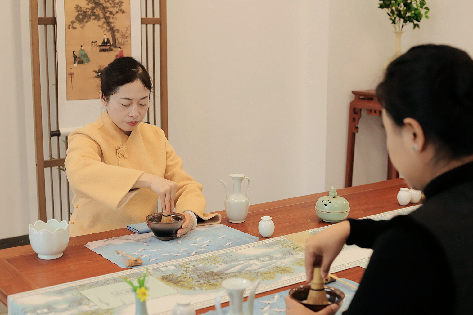 宋联可学员点茶作品